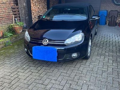 Gebraucht VW Golf Cabriolet Life 105 PS (77 kW) 2014 Schwarz Cabrio