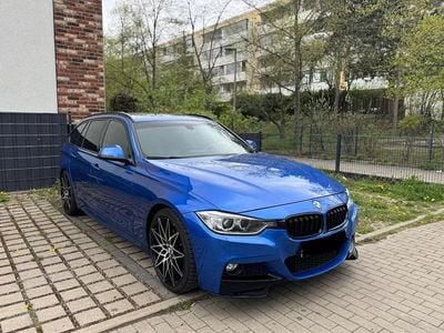 Usata BMW 318 M Sport 140 CV (102 kW) 2013 Blu Station wagon