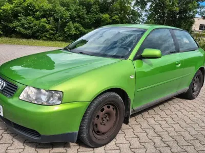 Gebraucht Audi A3 101 PS (74 kW) 2002 Grün Kleinwagen