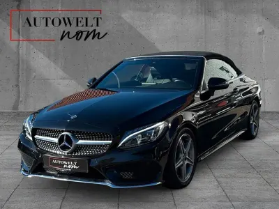 Brugt Mercedes C250 AMG 204 HK (150 kW) 2018 Sort Cabriolet
