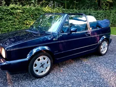Gebraucht VW Golf Cabriolet Classicline 98 PS (72 kW) 1991 Blau Cabrio