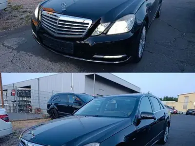 Usata Mercedes E350 231 CV (169 kW) 2010 Nero Berlina