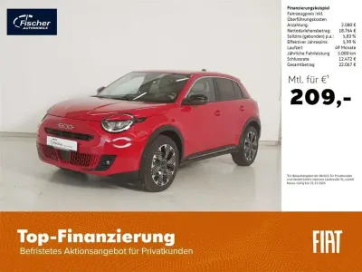 Gebraucht Fiat 600 La Prima 110 PS (80 kW) 2025 Passione rot SUV