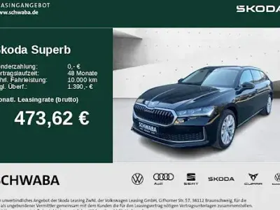 Neu Skoda Superb Selection 150 PS (110 kW) 2026 Grau Kombi
