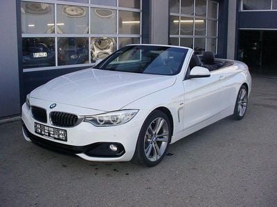 Gebraucht BMW 420 Cabriolet Sport Line 184 PS (135 kW) 2015 Weiß Cabrio
