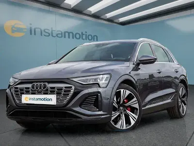 Gebraucht Audi Q8 e-tron S-Line 300 kW (408 PS) 2024 Grau SUV