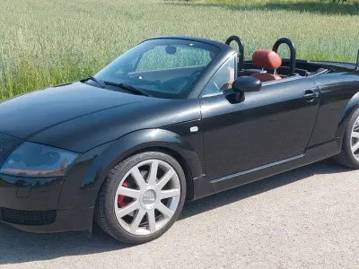 Gebraucht Audi TT Roadster 179 PS (131 kW) 2001 Schwarz Cabrio