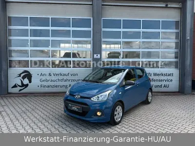 Gebraucht Hyundai i10 Classic 67 PS (49 kW) 2014 Blau Kleinwagen