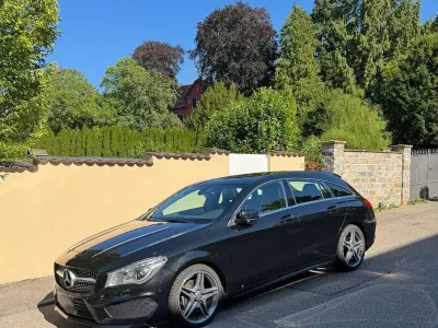Gebraucht Mercedes CLA200 Shooting Brake AMG line 136 PS (100 kW) 2015 Schwarz Kombi