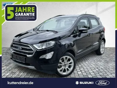Brugt Ford Ecosport Titanium 125 HK (91 kW) 2021 Sort SUV