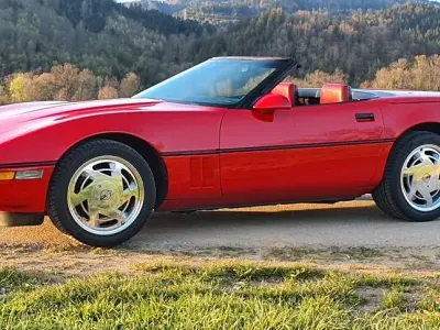 Gebraucht Corvette C4 245 PS (180 kW) 1988 Rot Cabrio