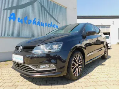 Gebraucht VW Polo Allstar 90 PS (66 kW) 2016 Schwarz Kleinwagen