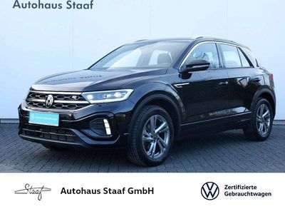 Gebraucht VW T-Roc R-line 110 PS (80 kW) 2023 Deep black perleffekt SUV