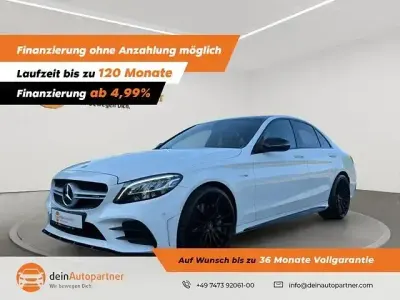 Gebraucht Mercedes C43 AMG AMG 390 PS (286 kW) 2018 Polarweiss  unilack Limousine