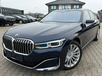 Brugt BMW 745e Exclusive 394 HK (289 kW) 2020 Blå Sedan