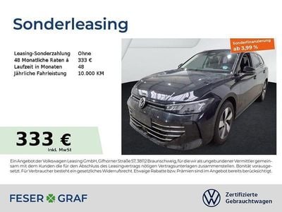 Second-hand VW Passat Business 150 CP (110 kW) 2025 Negru Break