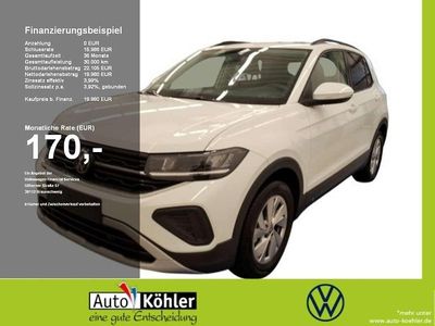 Gebraucht VW T-Cross Life 95 PS (69 kW) 2024 Pure white SUV