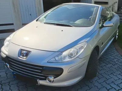 Occasion Peugeot 307 CC 109 PK (80 kW) 2006 Zilver Cabriolet