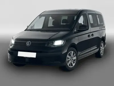 Ny VW Caddy Maxi Life 122 HK (89 kW) 2025 Svart Minibuss