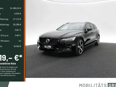 Brugt Volvo V60 Plus 197 HK (144 kW) 2023 Sort Stationcar