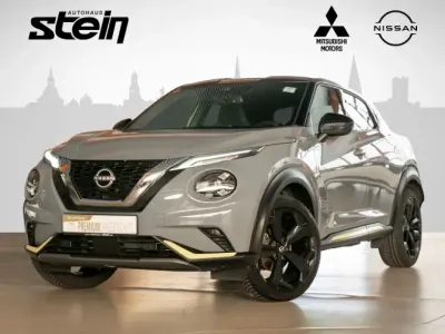 Gebraucht Nissan Juke 114 PS (83 kW) 2022 Ceramic grey/dach in black metallic (metallic) SUV