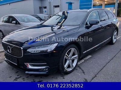 Gebraucht Volvo V90 Inscription 190 PS (139 kW) 2019 Magic blue Kombi