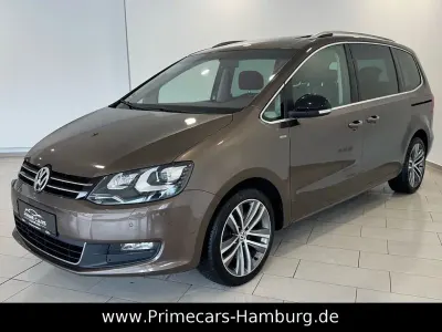 Gebraucht VW Sharan 170 PS (125 kW) 2013 Braun Van / Kleinbus