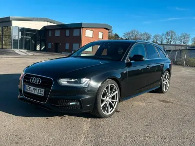 Brugt Audi A4 S-Line 177 HK (130 kW) 2014 Sort Stationcar