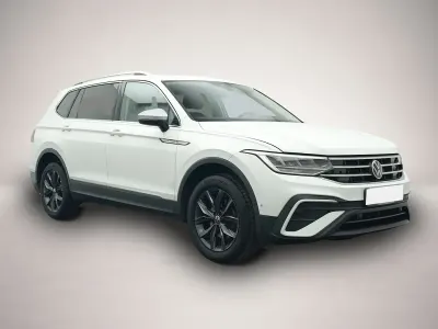 Gebraucht VW Tiguan Allspace Life 150 PS (110 kW) 2022 Weiß SUV