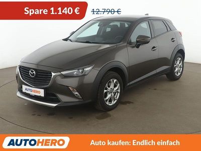 Gebraucht Mazda CX-3 Exclusive-Line 105 PS (77 kW) 2016 Grau SUV