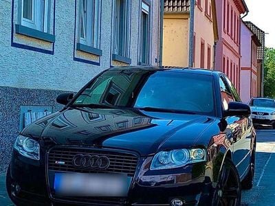 Schwarz Gebraucht 2007 Audi A4 S-Line Limousine | 5.250 € (Teuer)