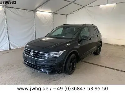 Brugt VW Tiguan R-line 200 HK (147 kW) 2021 Sort SUV