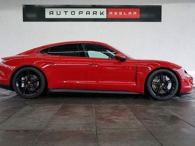 Gebraucht Porsche Taycan 350 kW (476 PS) 2022 Rot Limousine