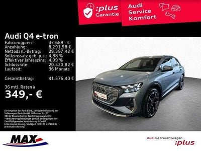 Usata Audi Q4 e-tron Ambiente 219 kW (299 CV) 2023 Blu SUV