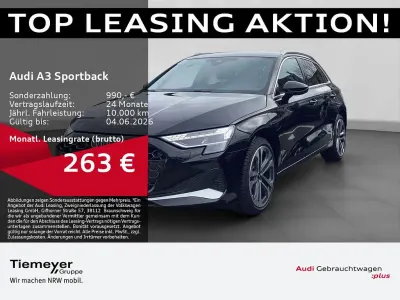 Gebraucht Audi A3 Advanced 204 PS (150 kW) 2025 Schwarz Limousine