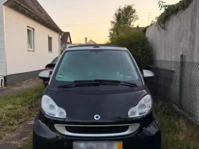 Gebraucht Smart ForTwo Cabrio 84 PS (61 kW) 2007 Schwarz Cabrio