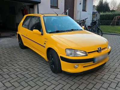 Gebraucht Peugeot 106 Sport 60 PS (44 kW) 2001 Gelb Kleinwagen