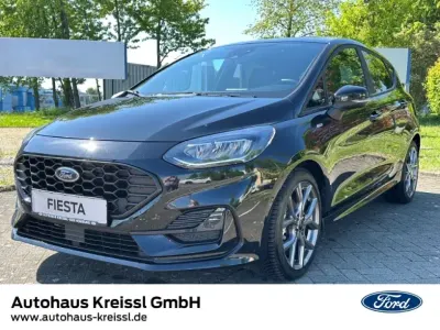 Gebraucht Ford Fiesta ST-Line X 101 PS (74 kW) 2023 Obsidianschwarz metallic Kleinwagen