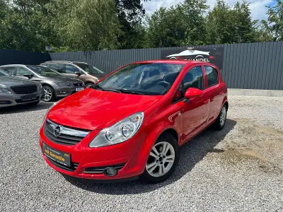 Gebraucht Opel Corsa Edition 80 PS (58 kW) 2009 Rot Kleinwagen