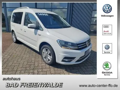 Gebraucht VW Caddy Trendline 102 PS (75 kW) 2015 Weiß Van / Kleinbus