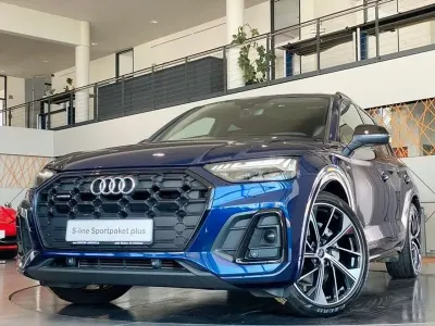 Używany Audi Q5 S-line plus 265 KM (194 kW) 2022 Niebieski SUV