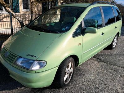 Gebraucht VW Sharan 110 PS (80 kW) 1998 Grün Van / Kleinbus