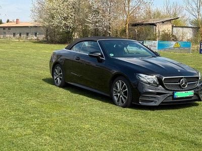 Second-hand Mercedes E400 333 CP (244 kW) 2018 Negru Cabrio