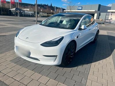 Gebraucht Tesla Model 3 Performance 377 kW (513 PS) 2021 Weiß Limousine