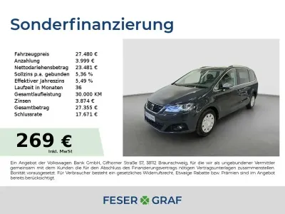 Gebraucht Seat Alhambra XCELLENCE 150 PS (110 kW) 2021 Uranograu Van / Kleinbus