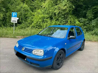 Gebraucht VW Golf IV 75 PS (55 kW) 1999 Blau Kleinwagen