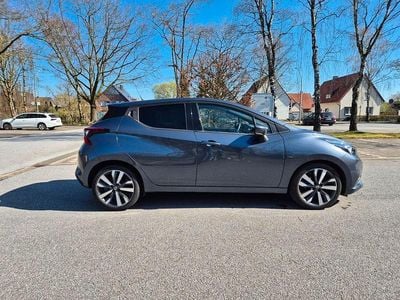 Second-hand Nissan Micra Tekna 90 CP (66 kW) 2017 Gri Hatchback