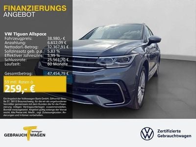 Gebraucht VW Tiguan Allspace R-line 190 PS (139 kW) 2024 Platinum grey metallic SUV