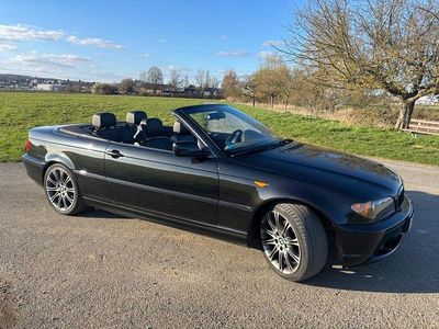 Gebraucht BMW 318 Cabriolet Sport Line 150 PS (110 kW) 2003 Schwarz Cabrio