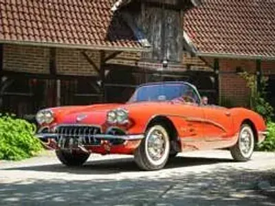 Używany Chevrolet Corvette 233 KM (171 kW) 1960 Czerwony Kabriolet